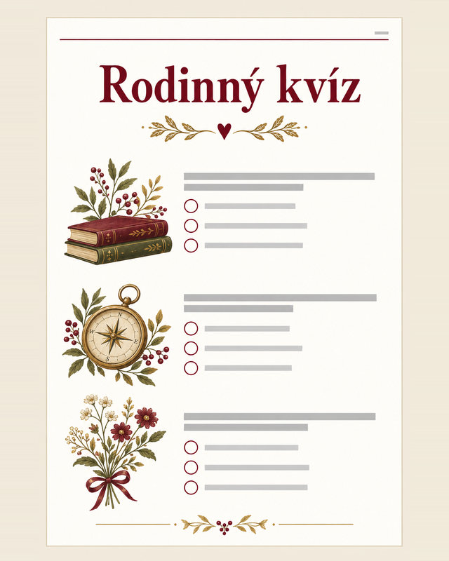 Stránka Rodinný kvíz